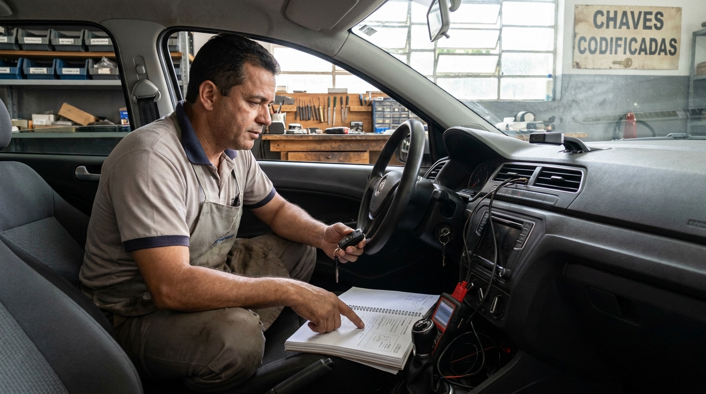 Chave Codificada profissional em Cuiabá‑MT